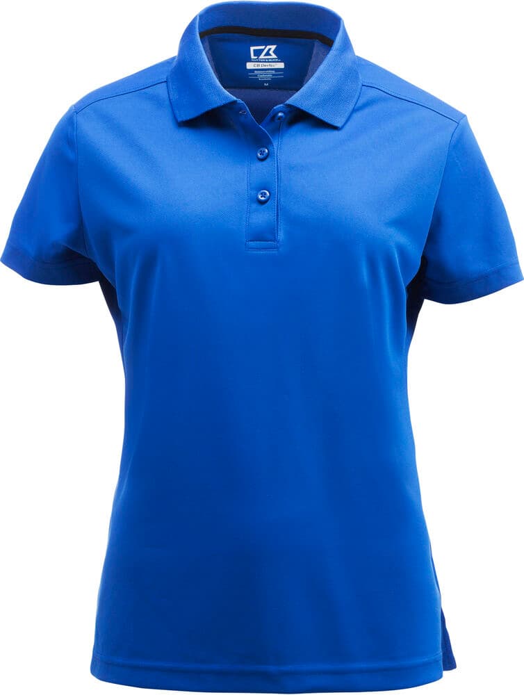 Polo Cutter & Buck Kelowna femme coloris Bleu roi