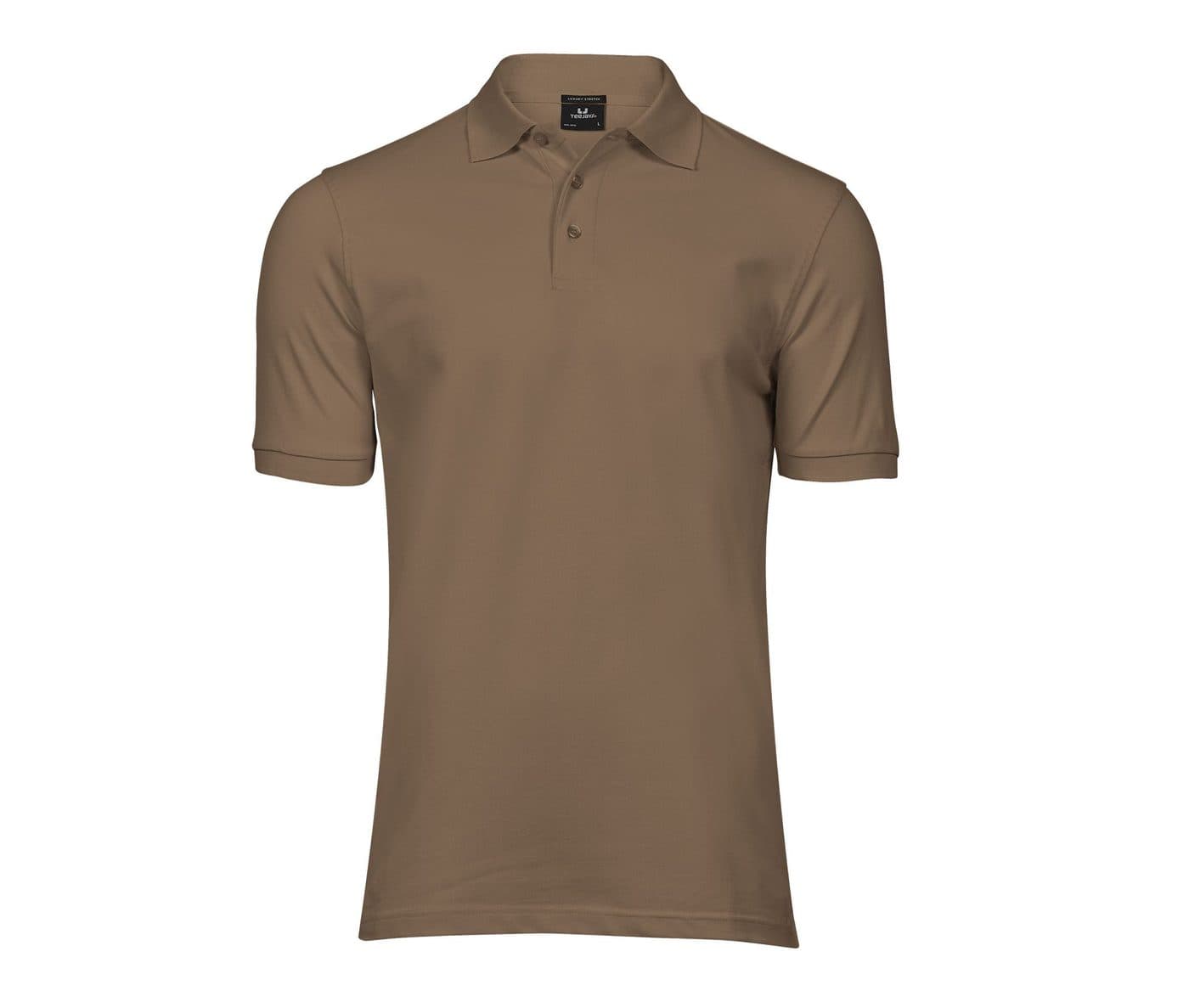 LUXURY STRETCH POLO coloris Bois