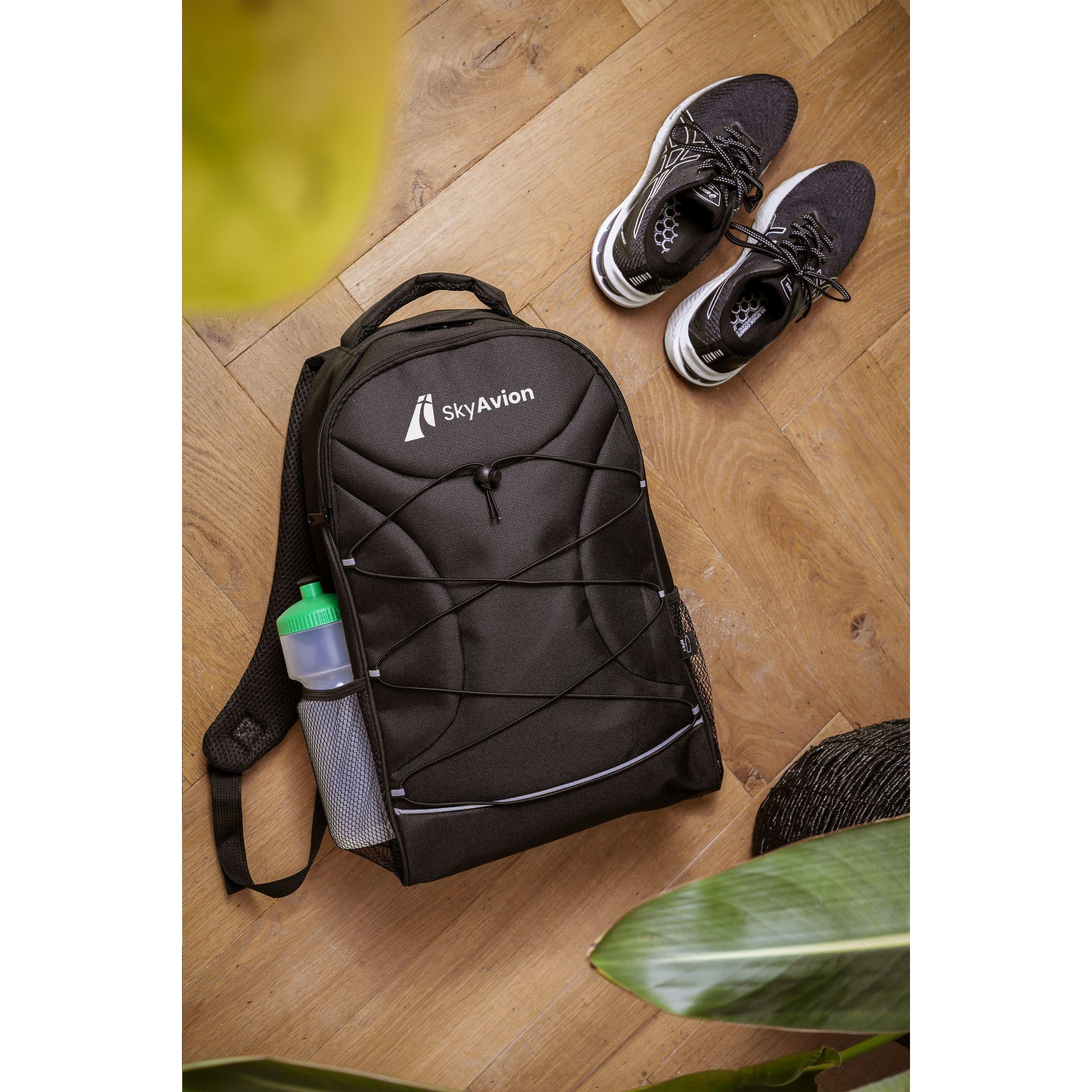 Sac à dos Flashline GRS RPET Laptop Backpack en situation