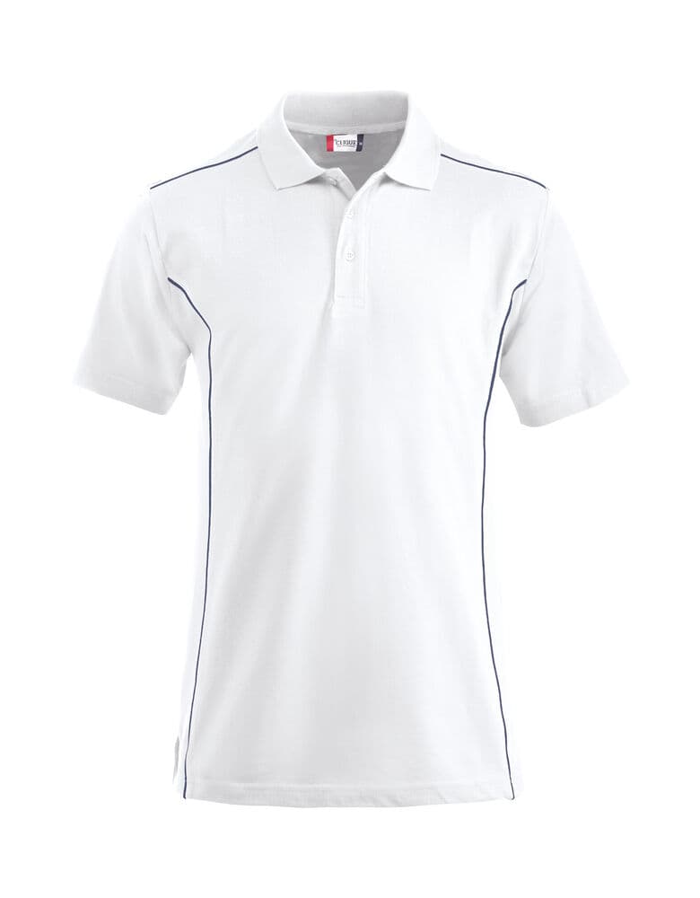Clique New Conway Polo coloris Blanc