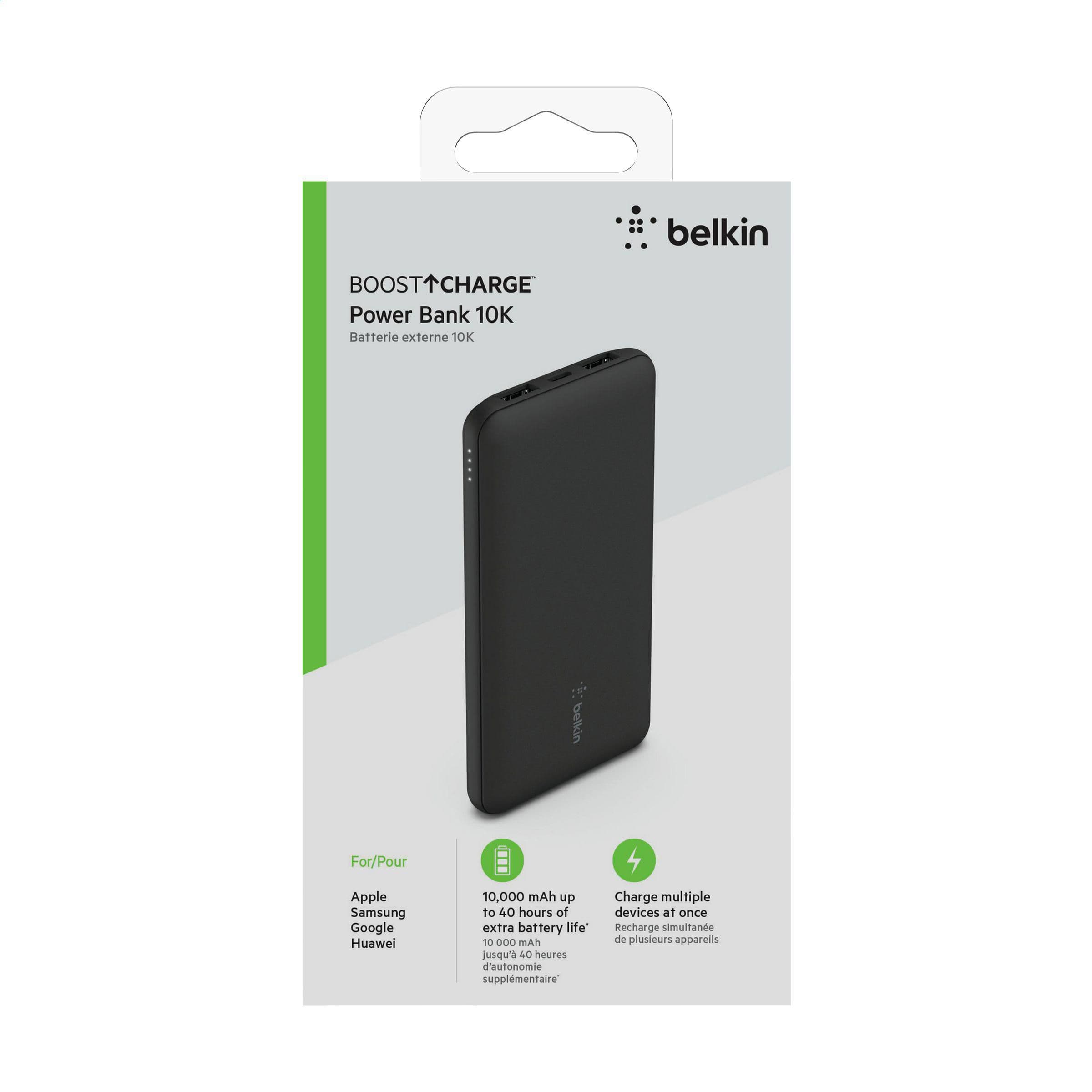 Banque d'énergie Belkin BoostCharge 10K en situation