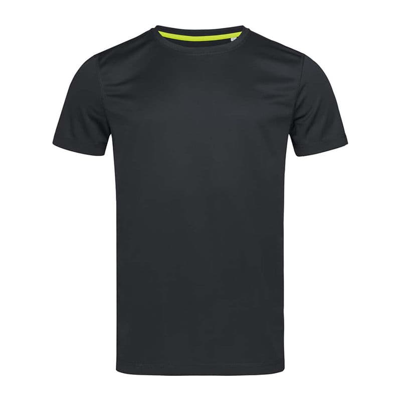 Mesh-T Unisex T-shirt coloris Noir opale