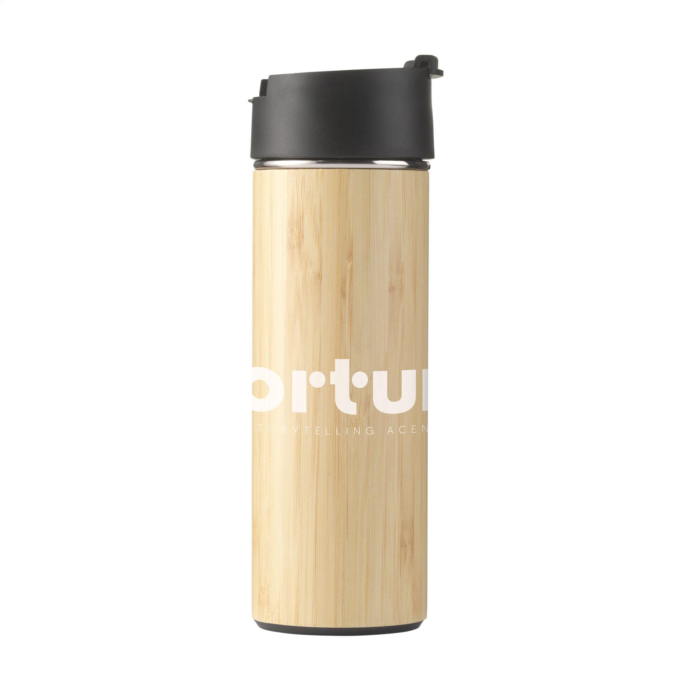Thermos Sakura 360 ml en bambou en situation