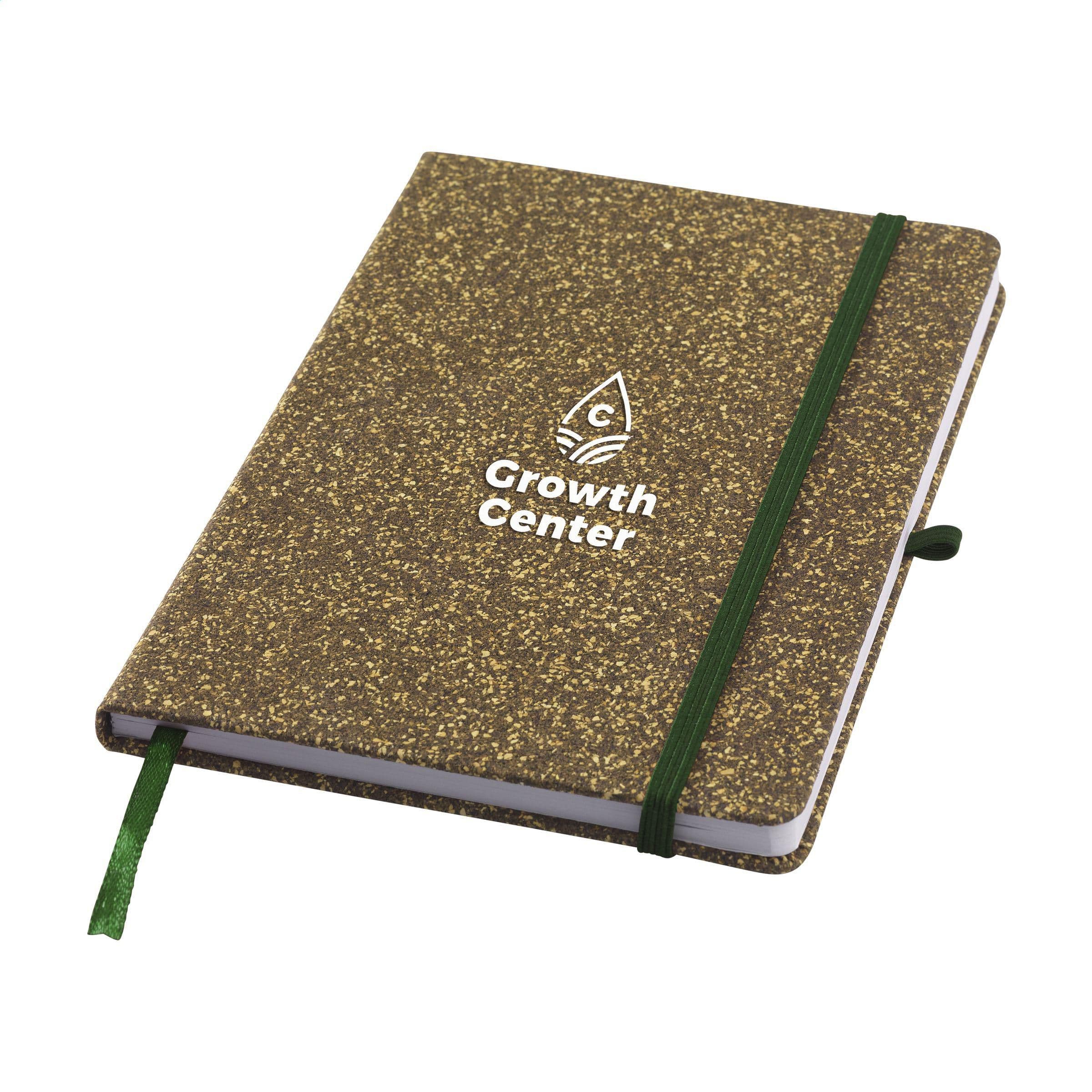Carnet de notes TeaGround liège A5 en situation