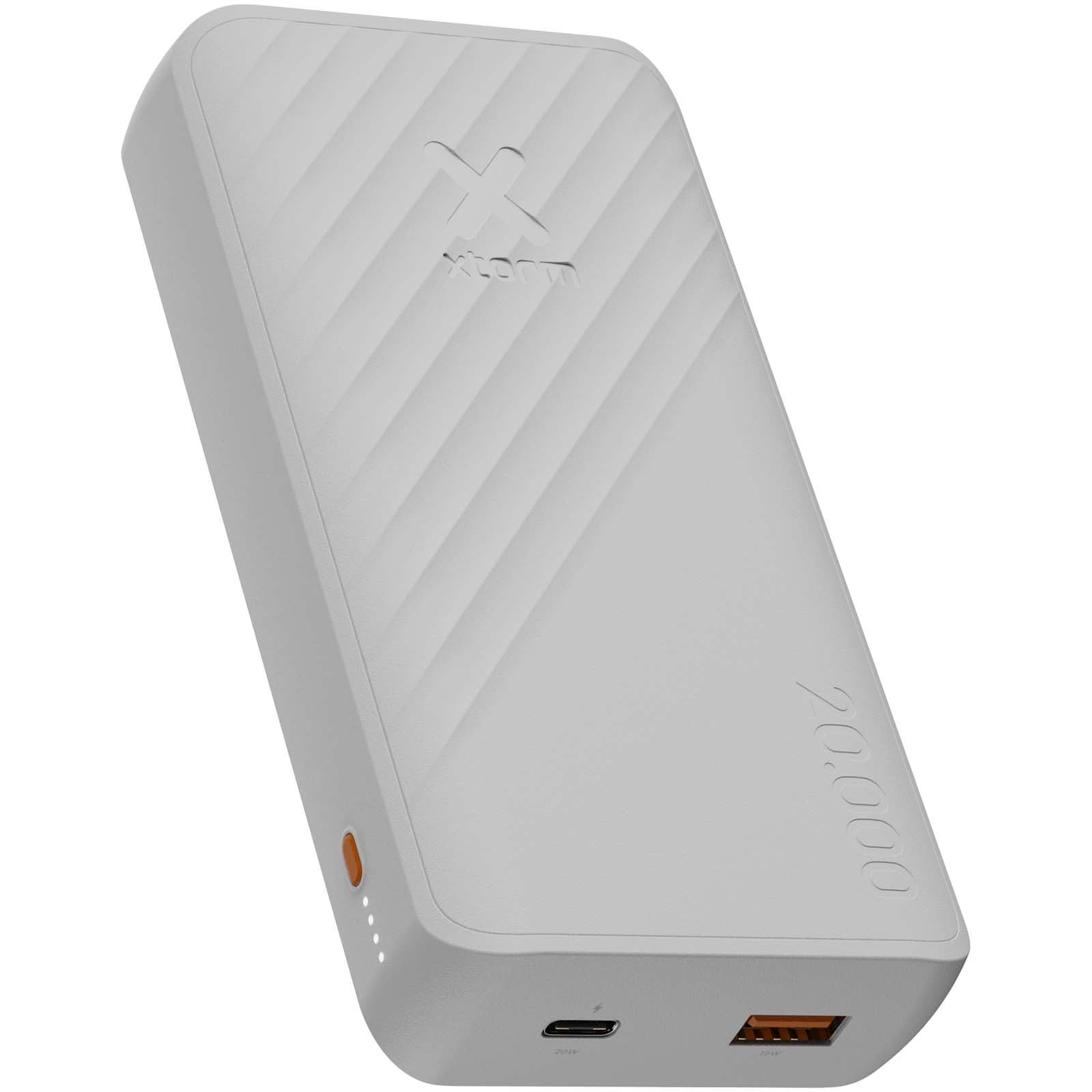 Batterie externe Xtorm Go2 20 W, 20 000 mAh, à recharge rapide coloris Blanc