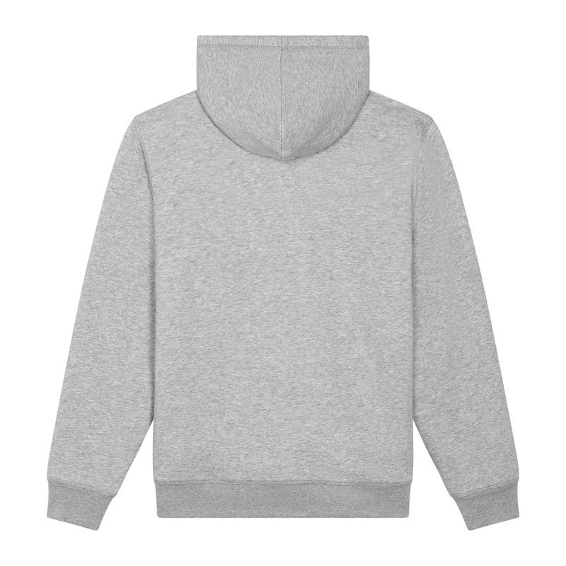 Hygger Sherpa unisex lined zip-thru hoodie coloris Gris chiné