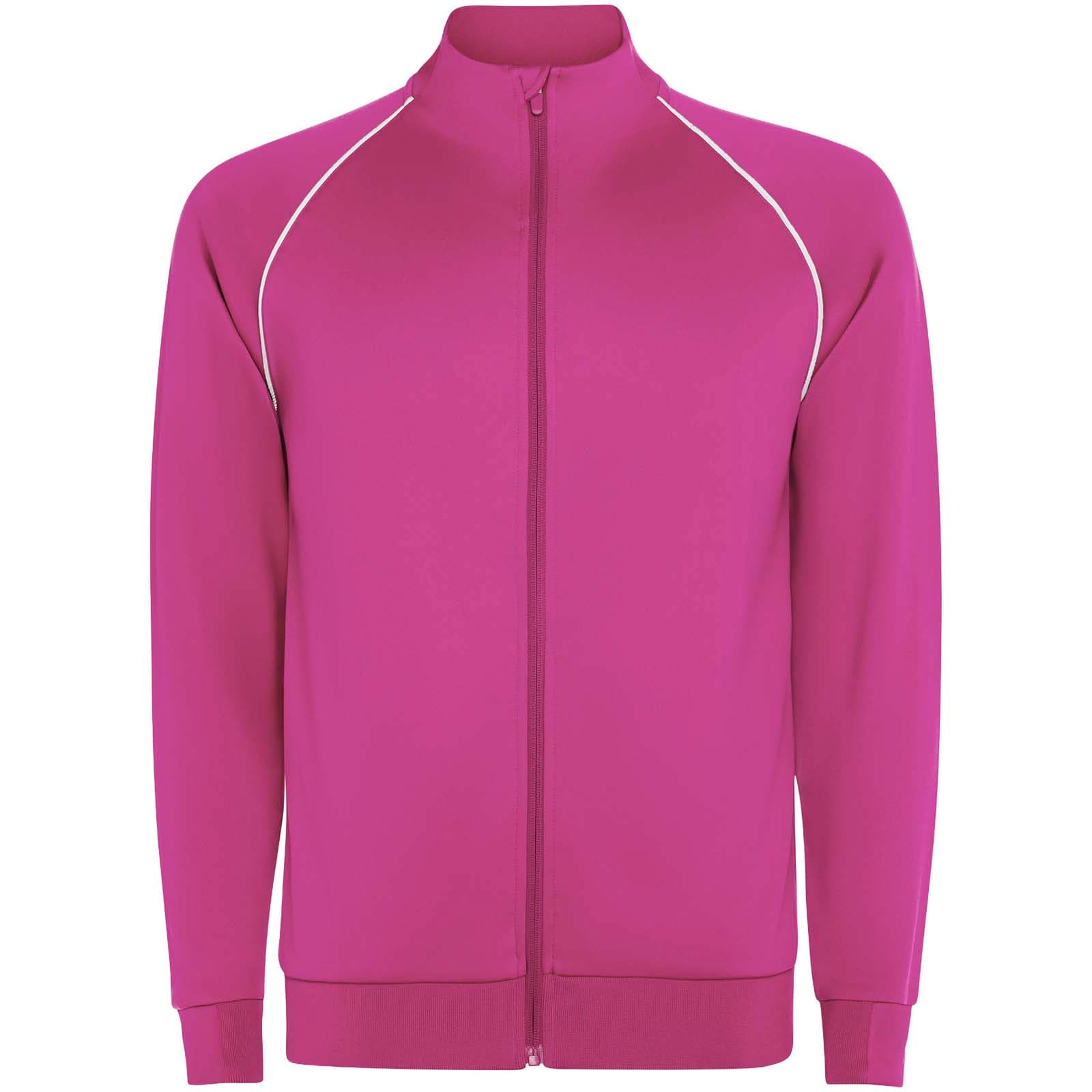 Sweat-shirt pour enfant Valier à fermeture éclair intégrale coloris Rose fluo