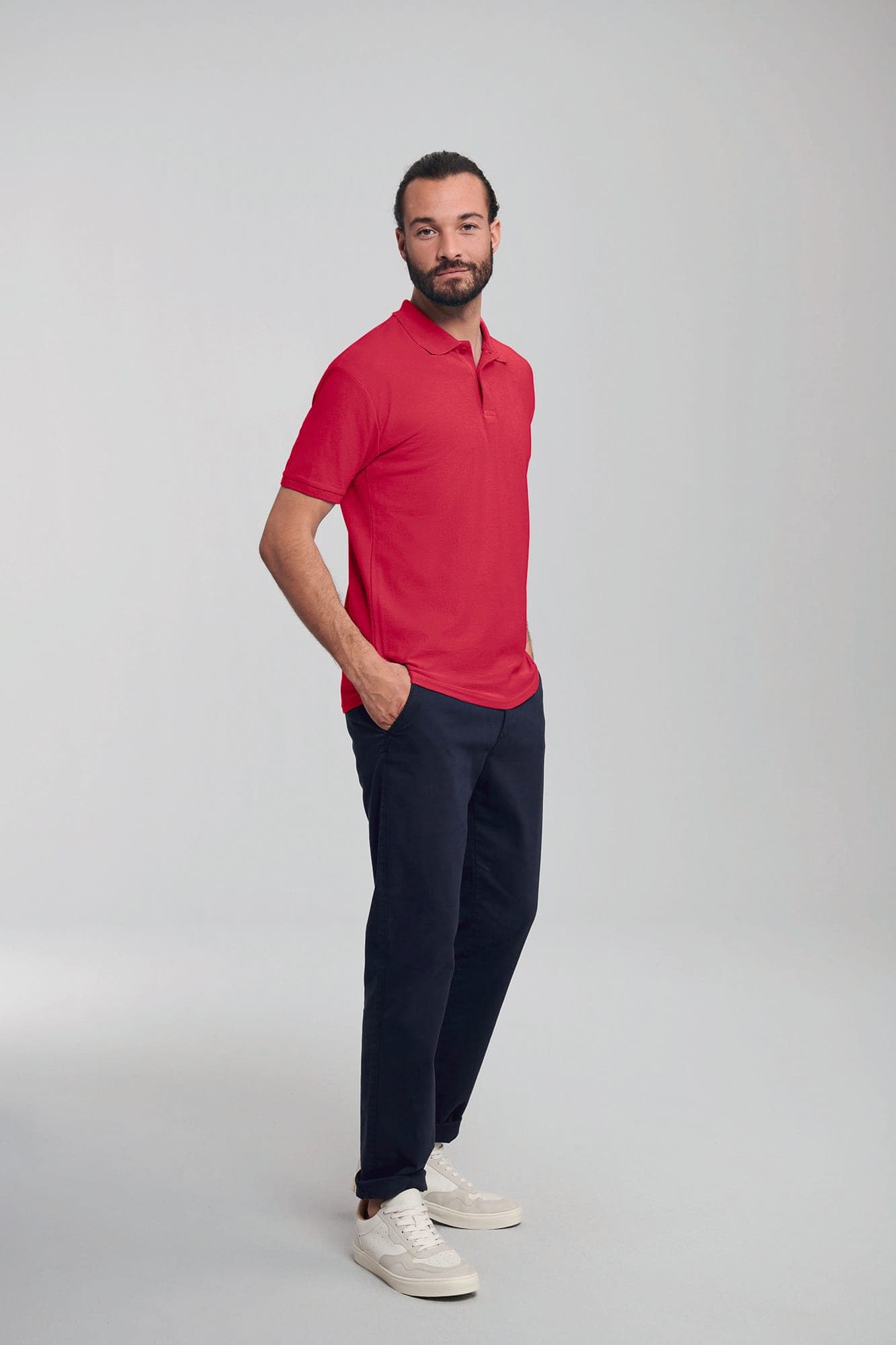 Polo homme Authentic Eco en situation