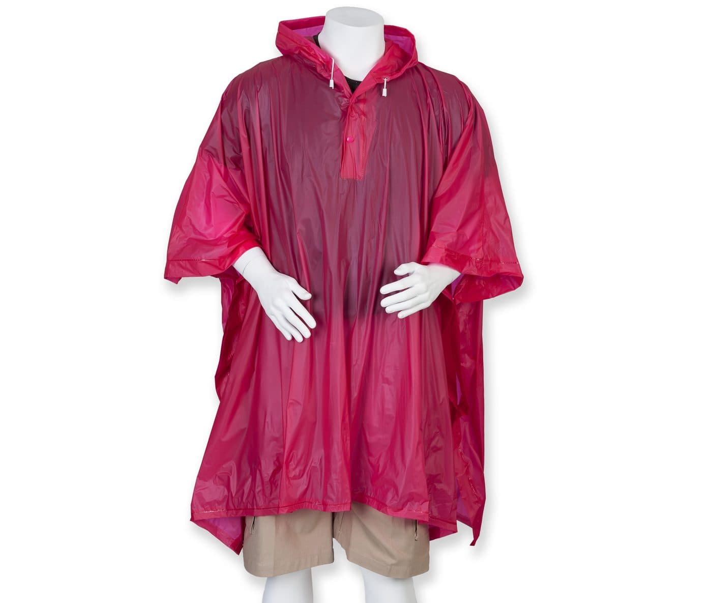 RAIN PONCHO coloris Fuchsia