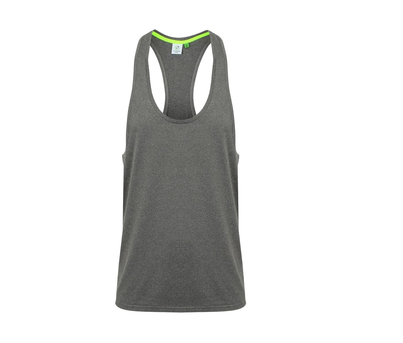 MEN'S MUSCLE VEST coloris Gris chiné