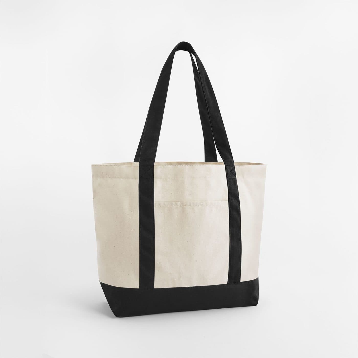 EARTHAWARE® ORGANIC VARSITY SHOPPER coloris Naturel / Noir