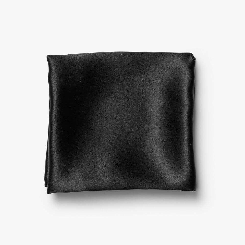 Foulard Uni Avec Boîte Cadeau Femme coloris Noir