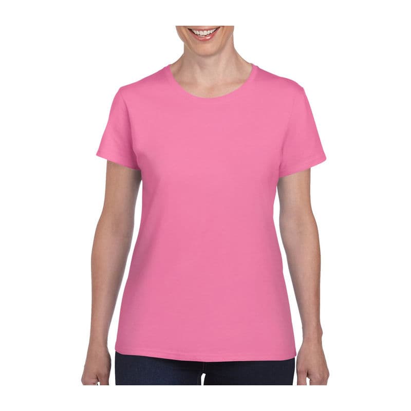 HEAVY COTTON LADIES T-SHIRT coloris Azalée