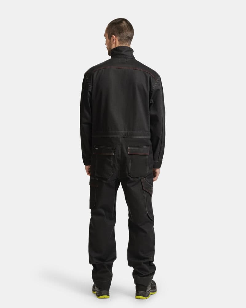 Jobman 4037 Welding Overall Flame Ret en situation