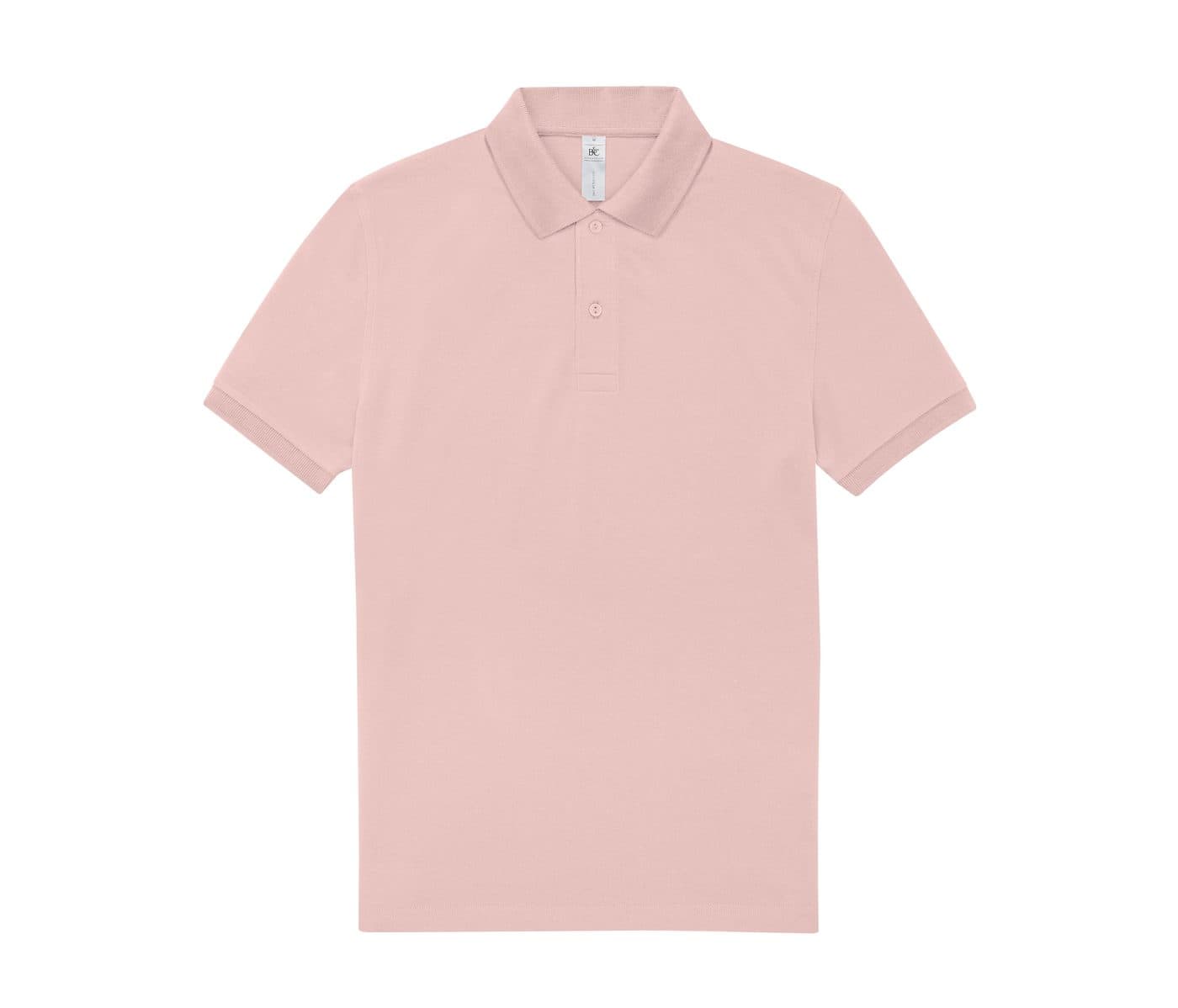 B&C MY POLO 210 coloris Rose rose poudré