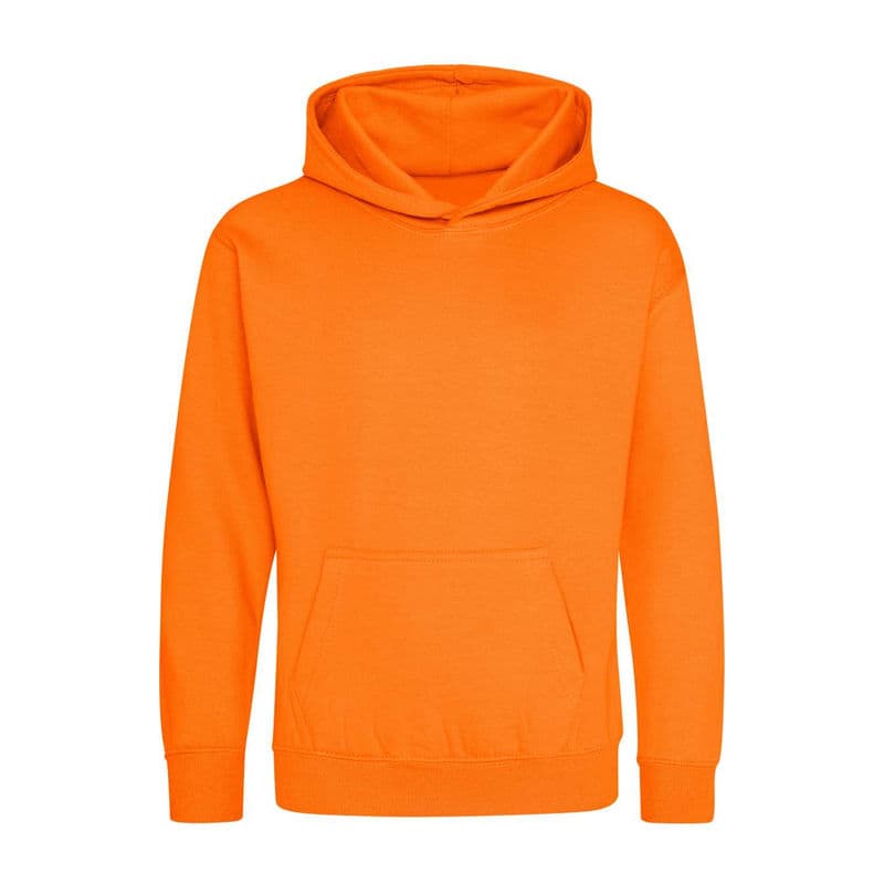 KIDS HOODIE coloris Orange Crush