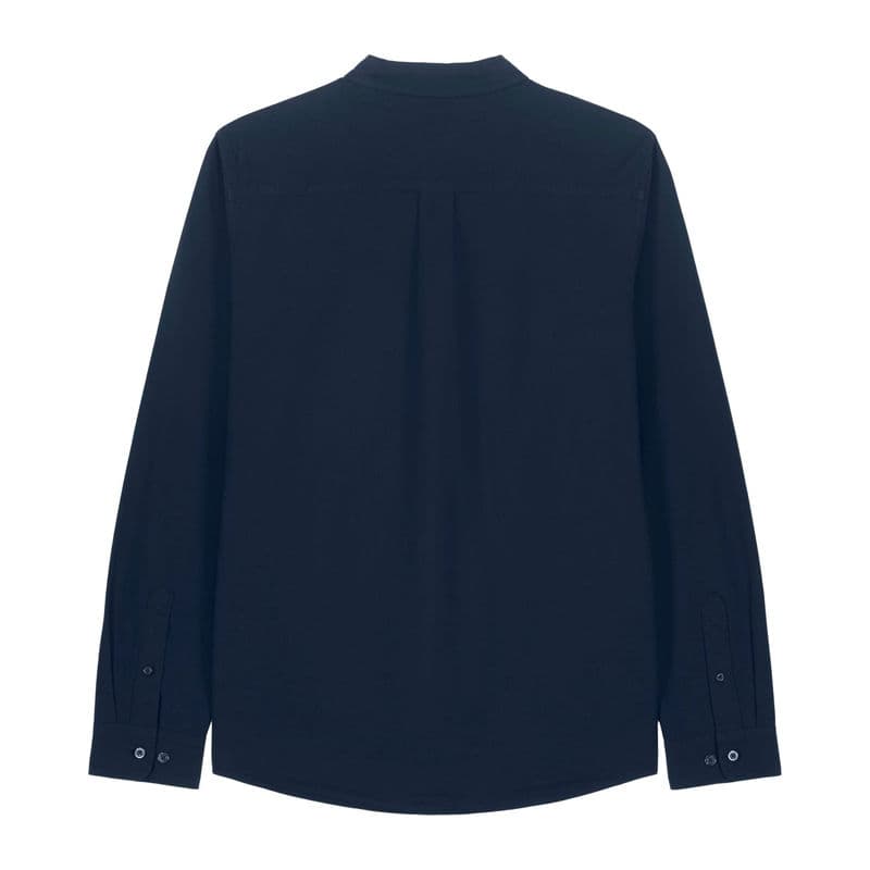 Stella Styler women's relaxed poplin shirt coloris Bleu marine