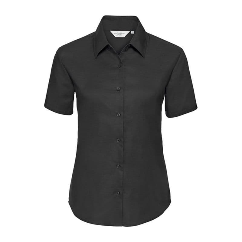 Russell Ladies SSL Easy Care Oxford Shirt coloris Noir