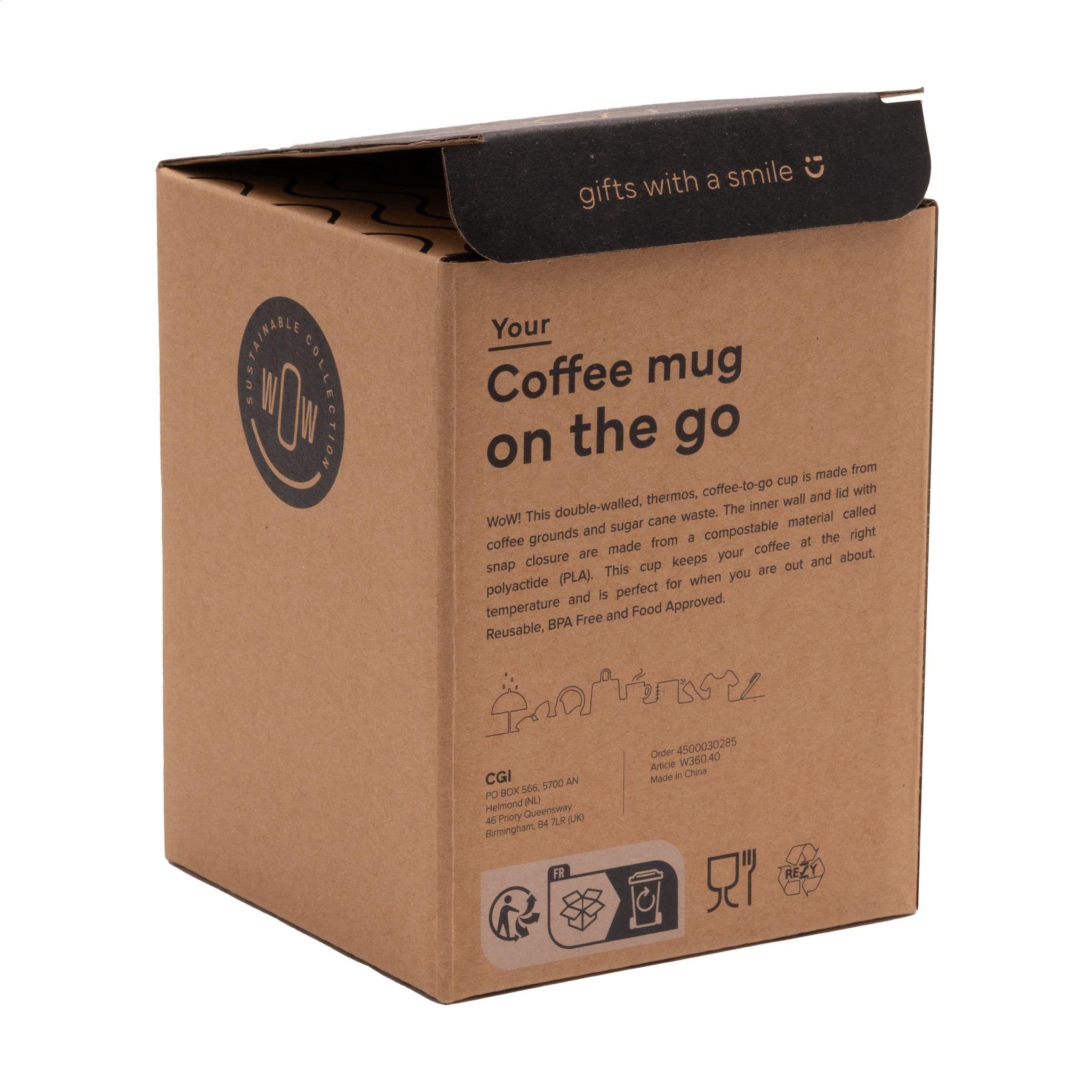 Gobelet à emporter Coffee Mug On The Go 250 ml en situation