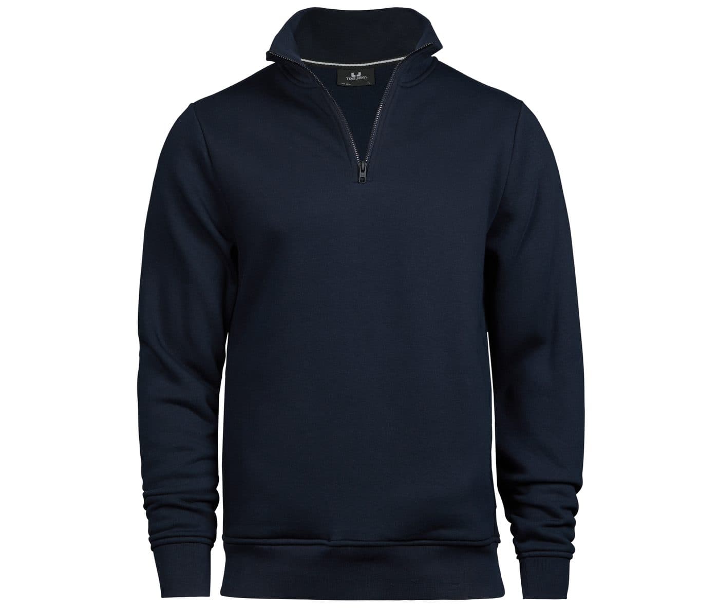 HALF ZIP SWEATSHIRT coloris Marine