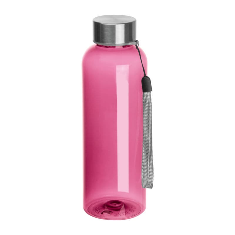 Bouteille PET recyclée coloris Rose