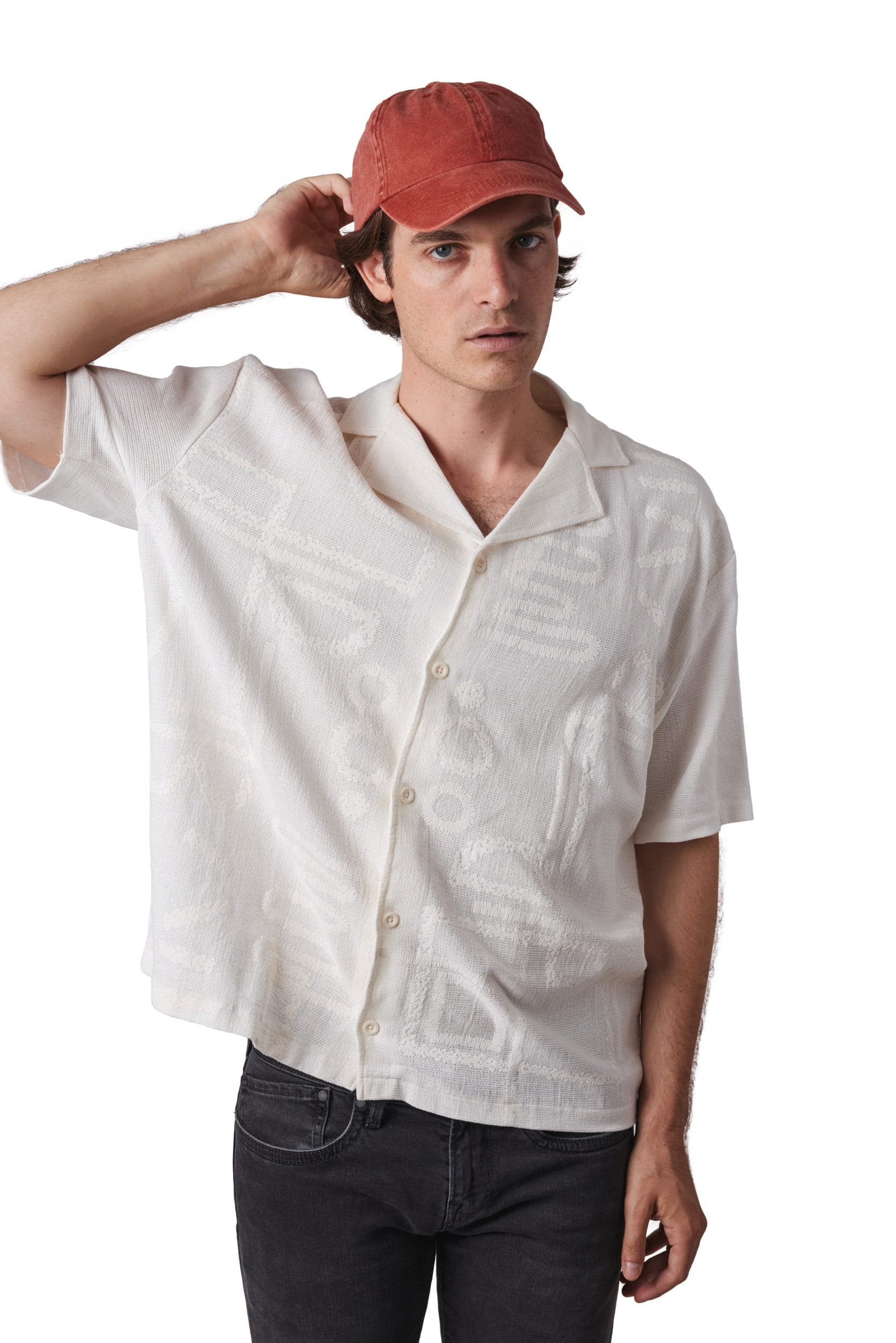 Casquette Vintage - 6 panneaux en situation