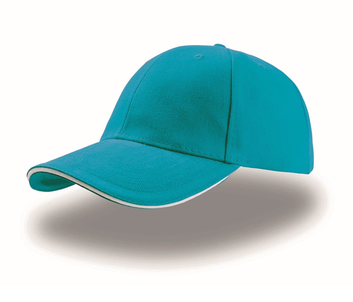 LIBERTY SANDWICH CAP coloris Turquoise / Blanc
