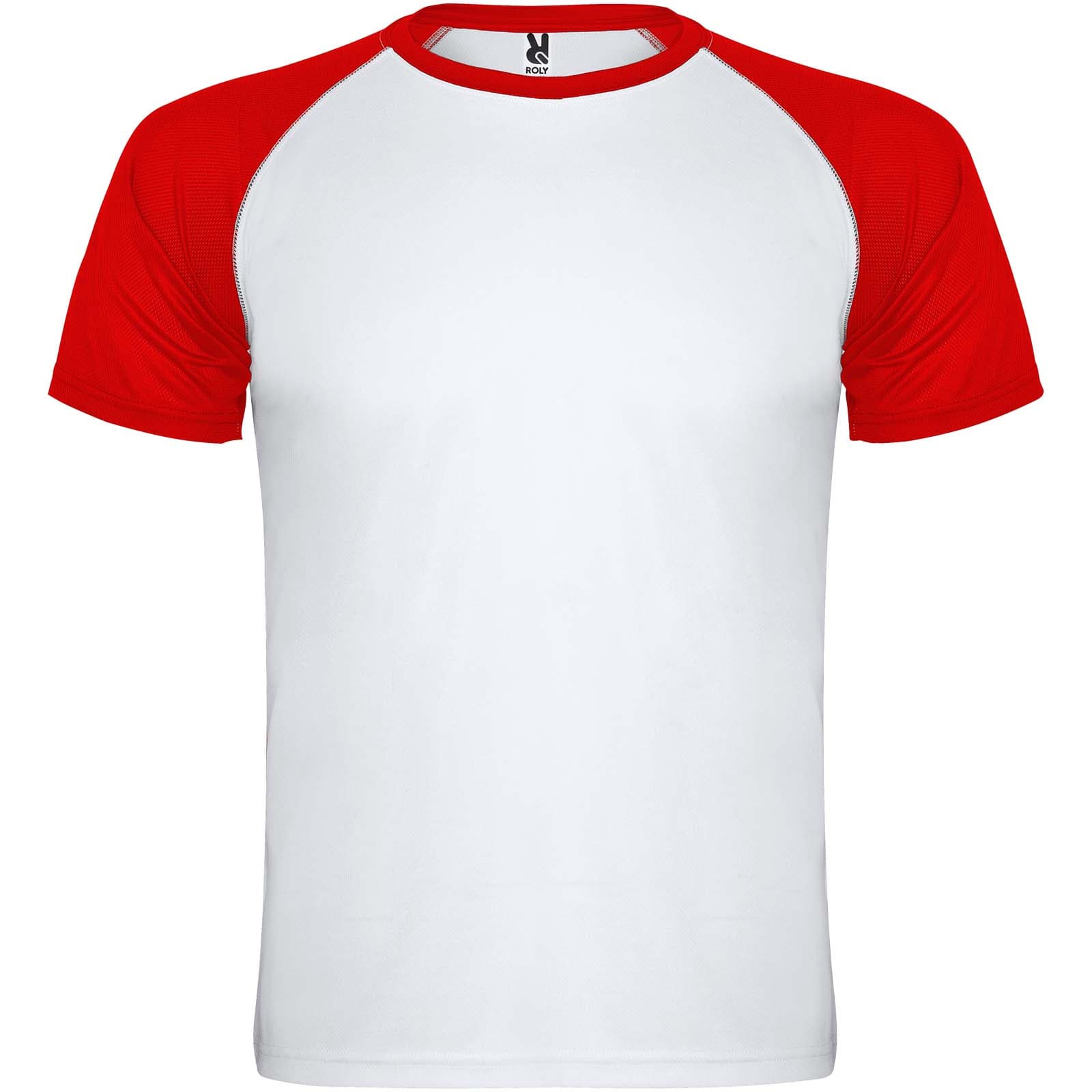 T-shirt de sport de 140 g/m² Indianapolis à manches courtes unisexe coloris Blanc