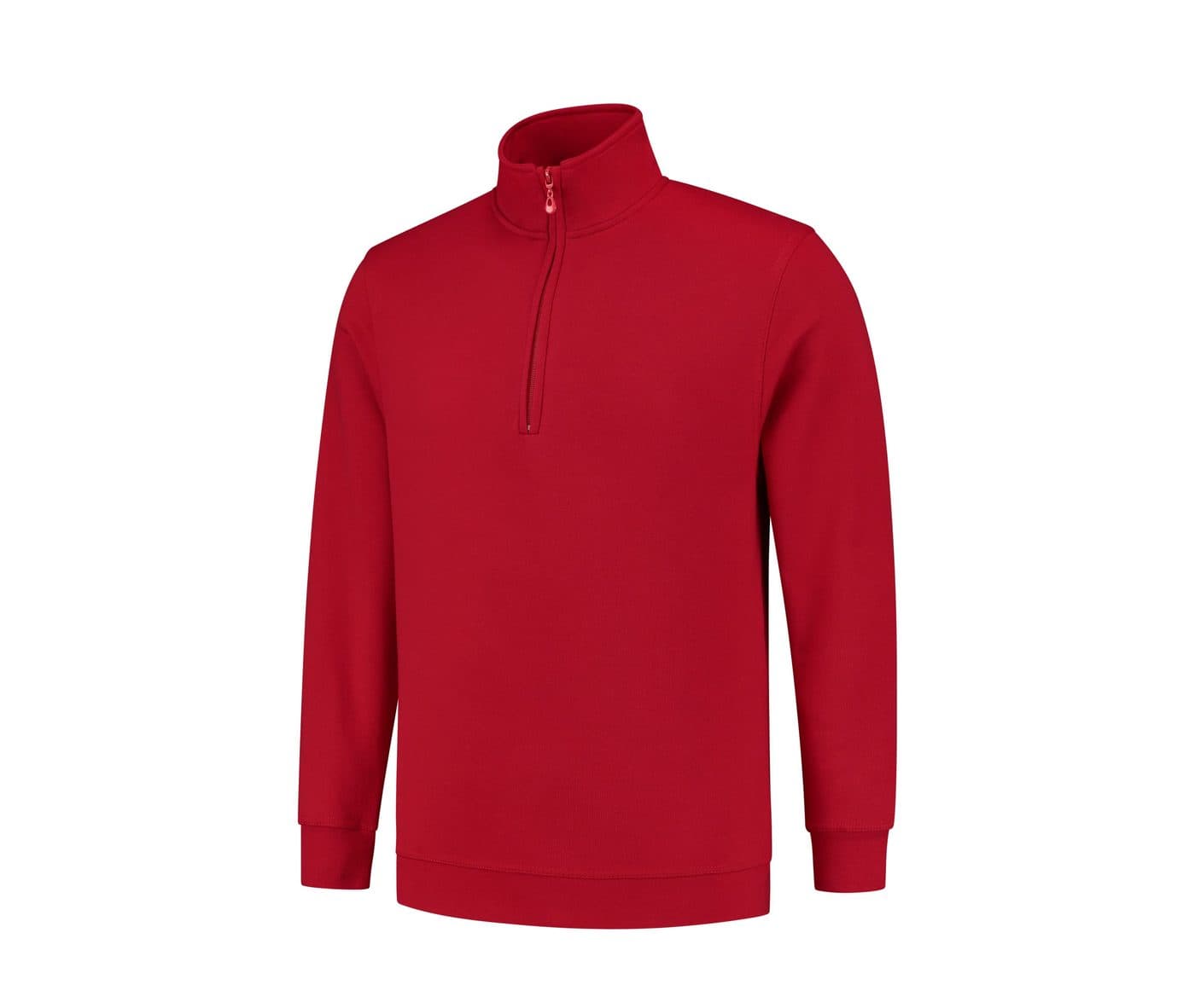 MEN’S QUARTER ZIP SWEATSHIRT coloris Rouge vif