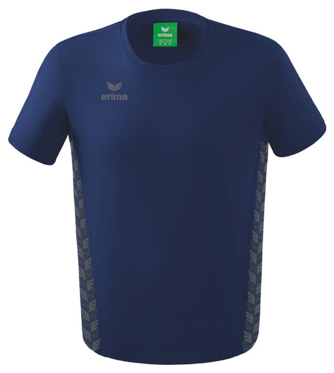 T-shirt Essential Team coloris Marine / Gris ardoise
