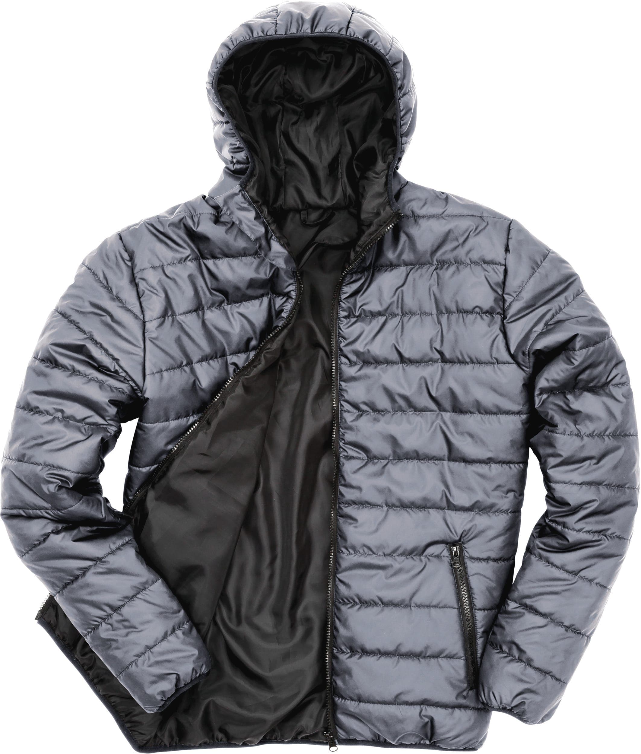 Veste doudoune en situation