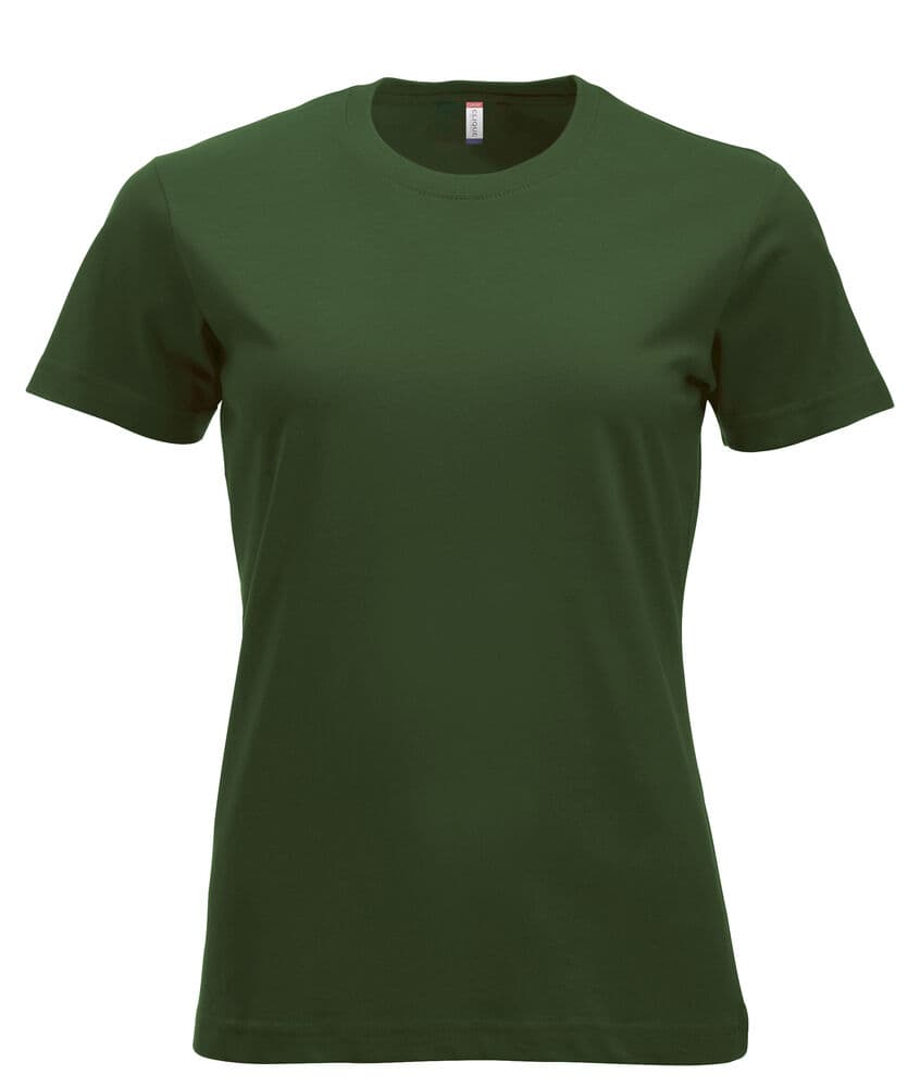 Clique New Classic-T Women coloris Vert bouteille