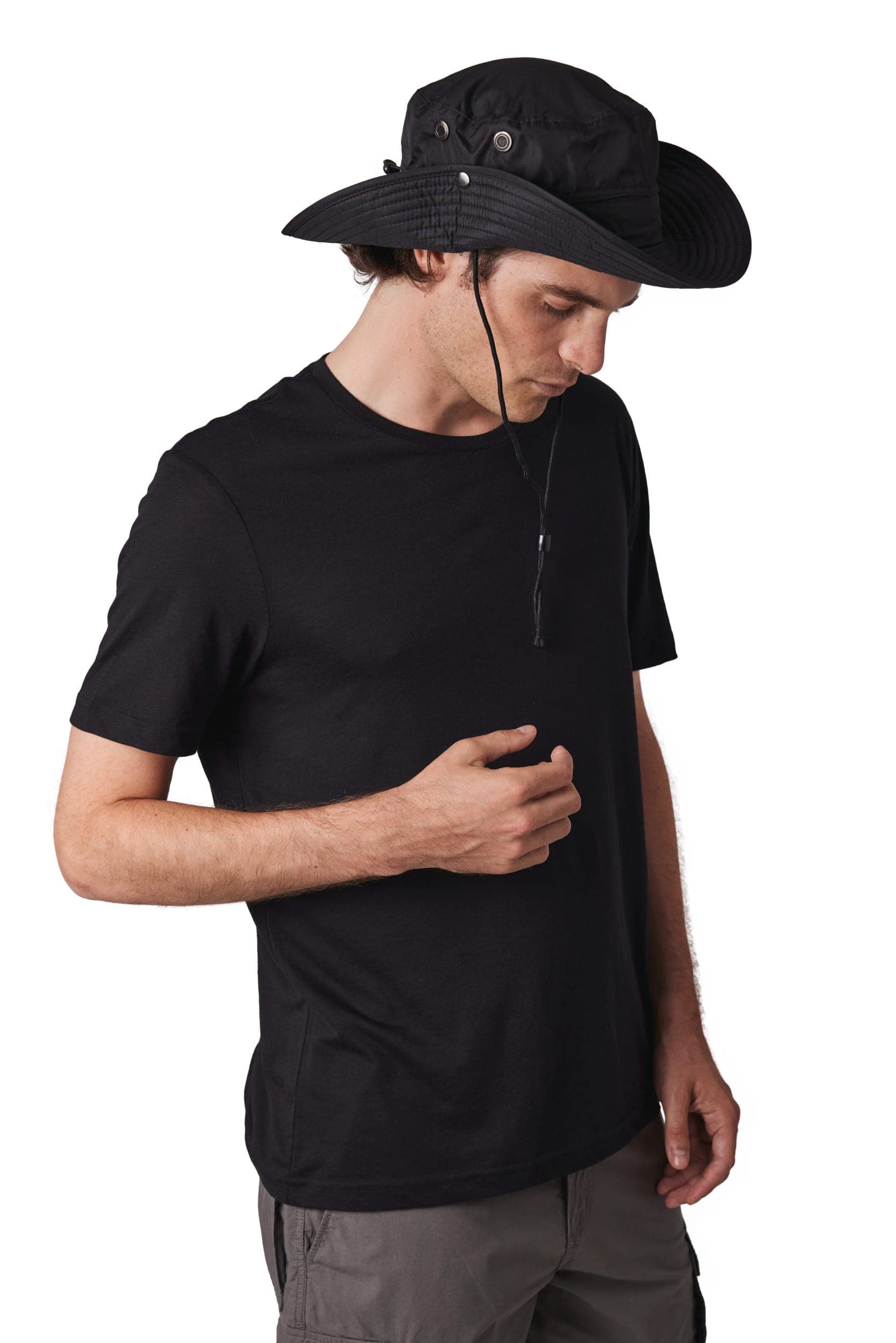 Chapeau outdoor en situation