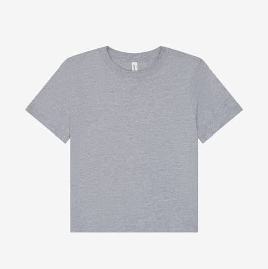 WOMEN'S HEAVY BOXY TEE coloris Gris chiné sport