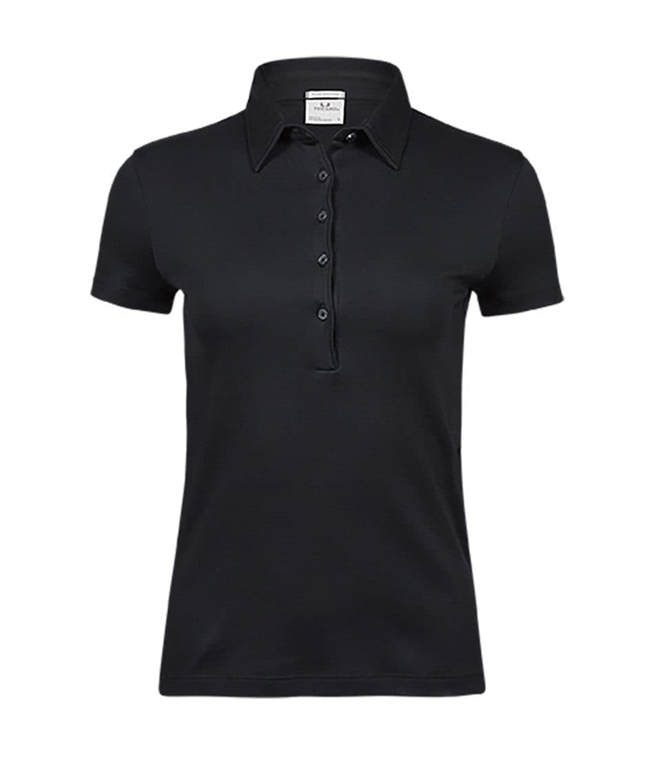 LADIES PIMA COTTON POLO coloris Noir