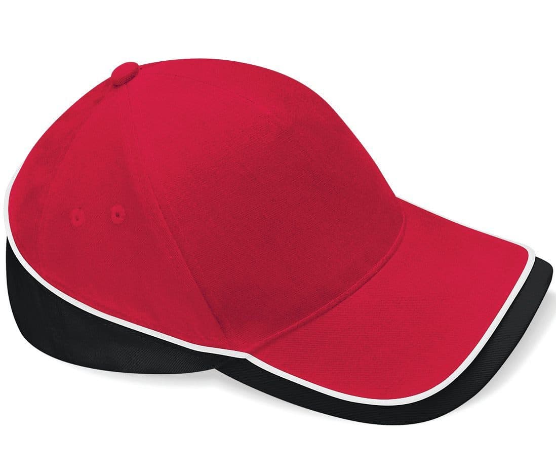 TEAMWEAR COMPETITION CAP coloris Rouge classique / Noir / Blanc