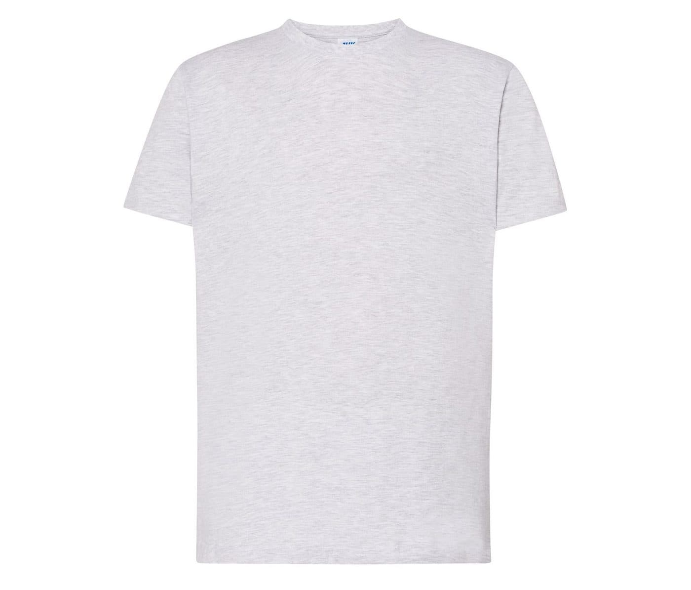 REGULAR PREMIUM T-SHIRT coloris Gris cendré chiné
