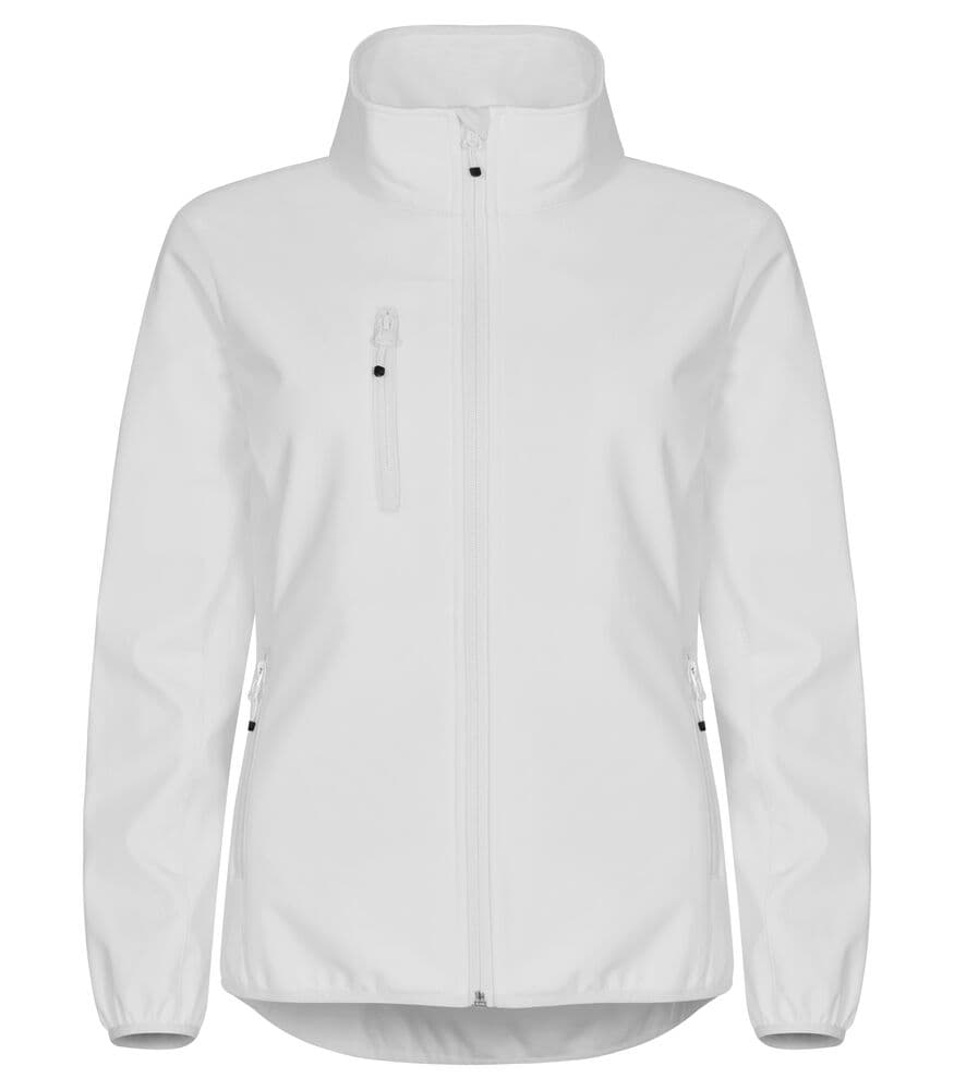 Clique Classic Softshell Jacket Women coloris Blanc