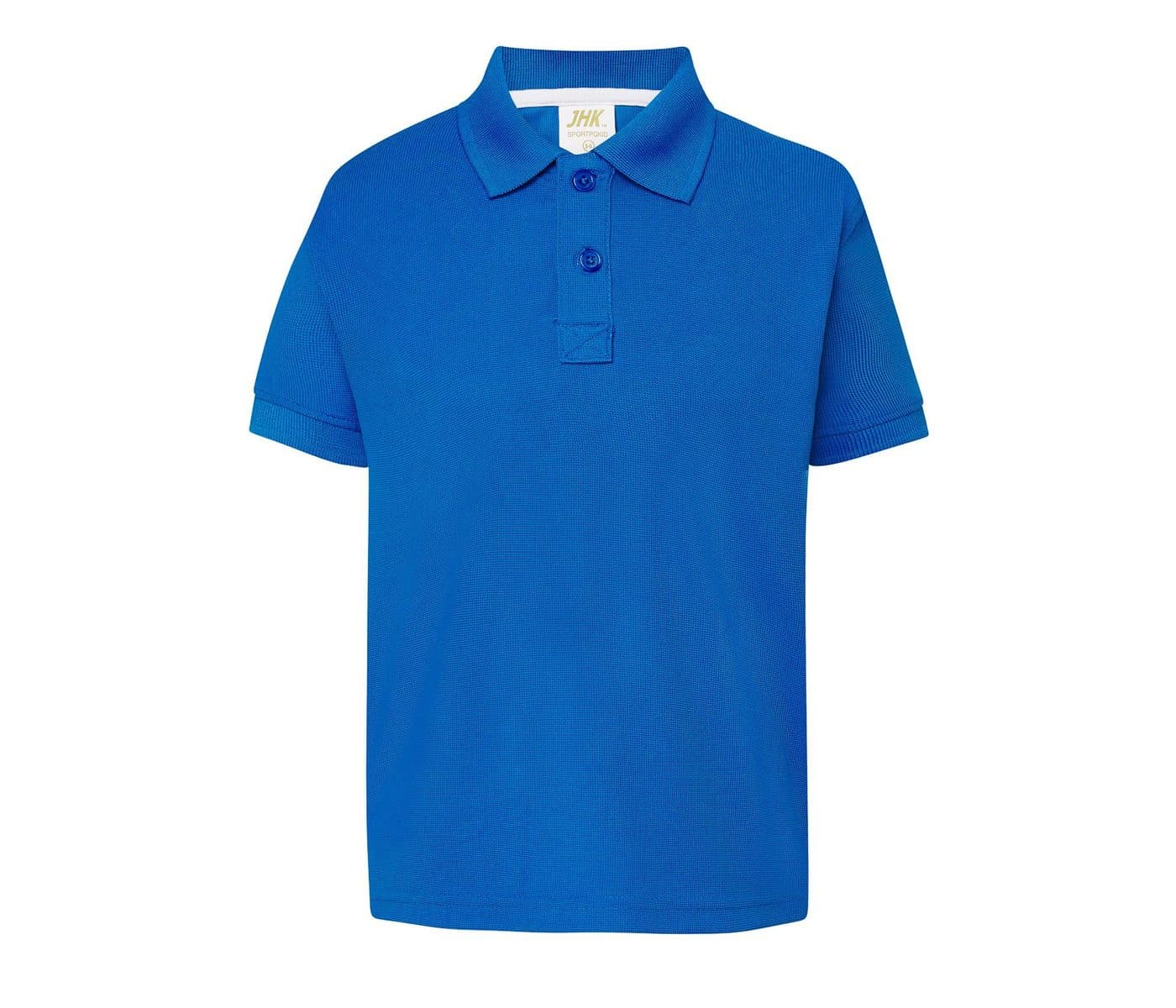 KID SPORT PIQUE POLO coloris Bleu roi