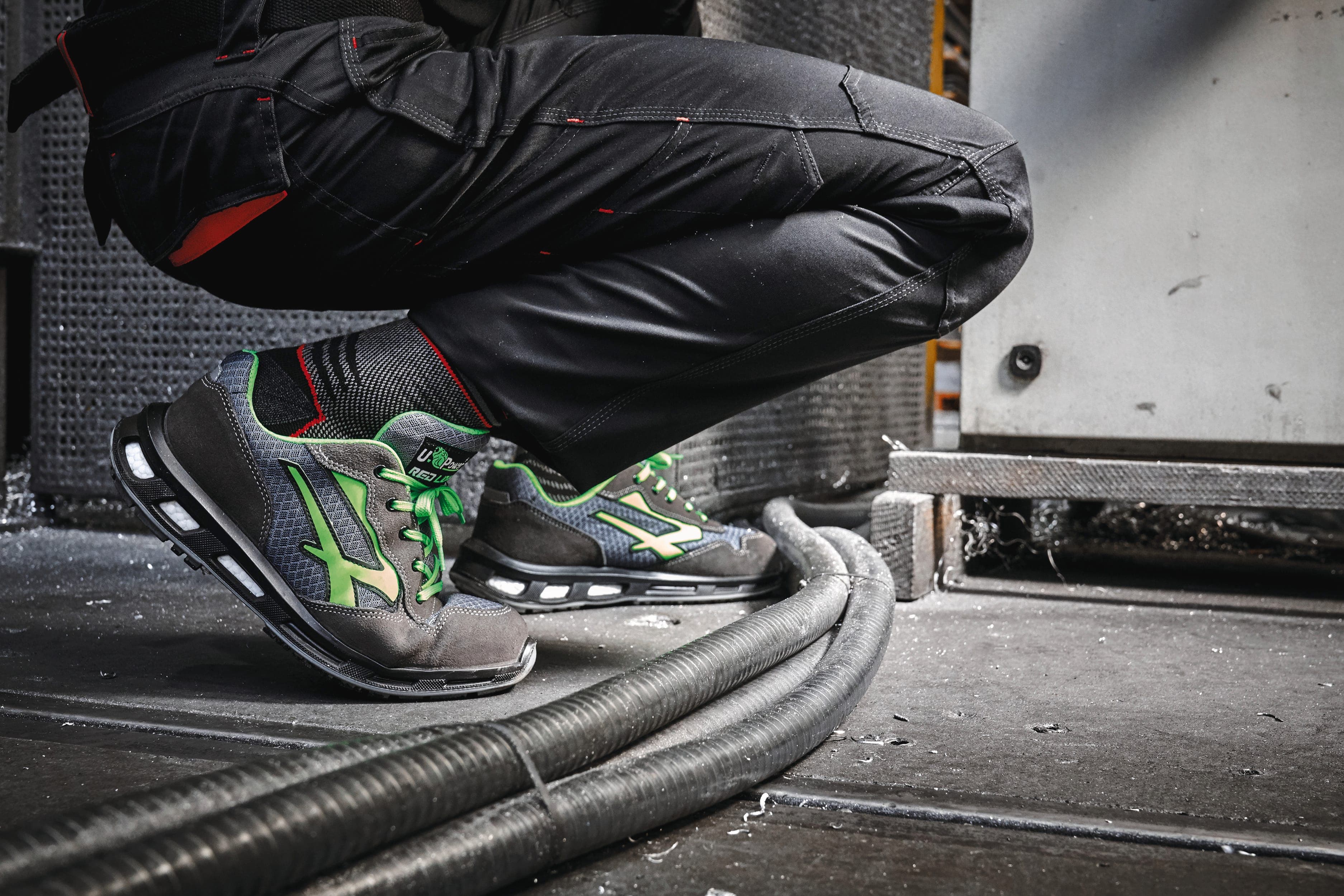 Chaussures de sécurité Point en situation