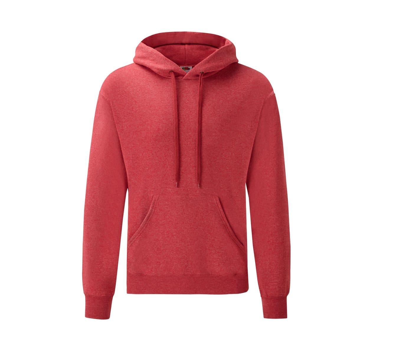 CLASSIC HOODED SWEAT coloris Rouge chiné