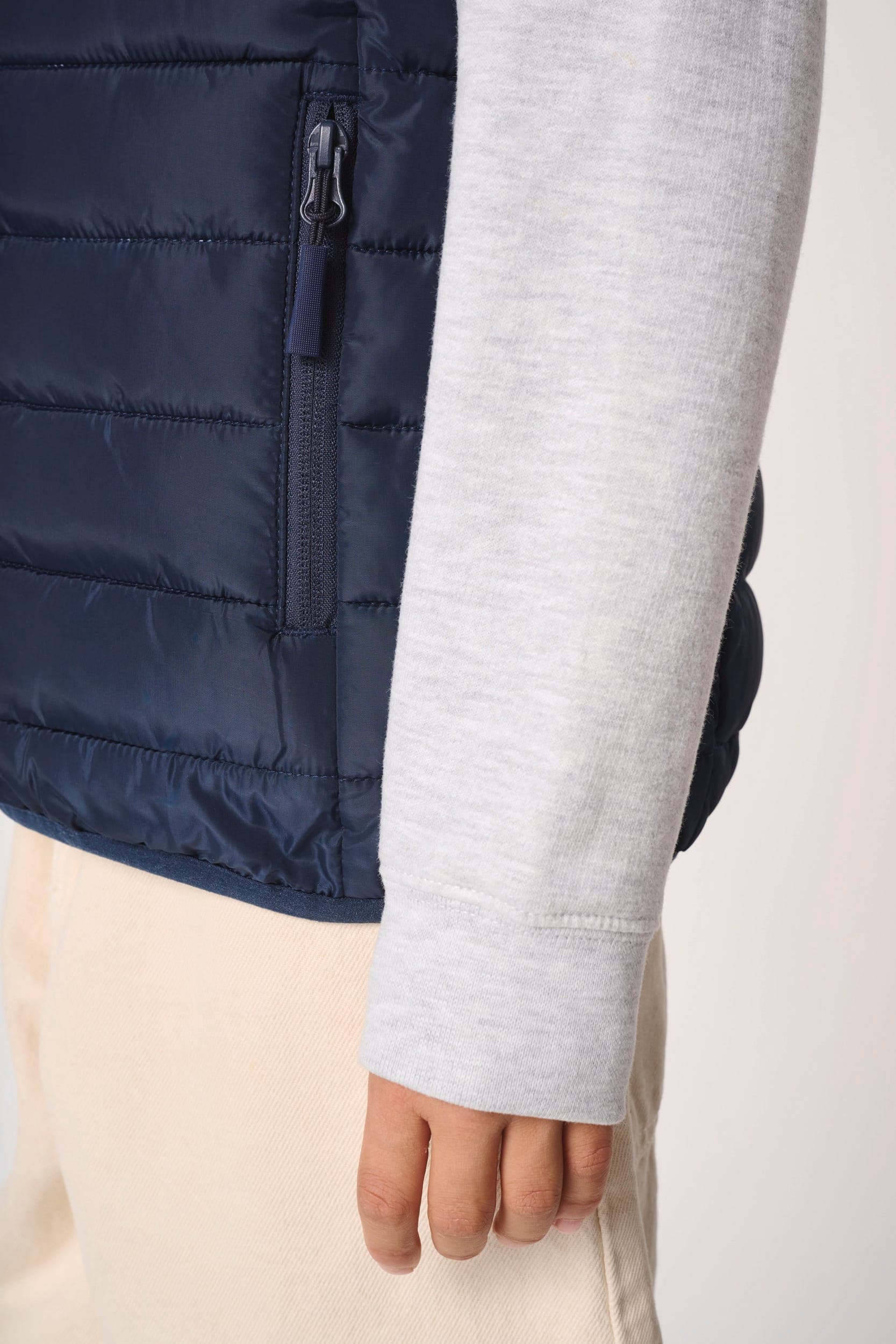 Bodywarmer matelassé enfant en situation