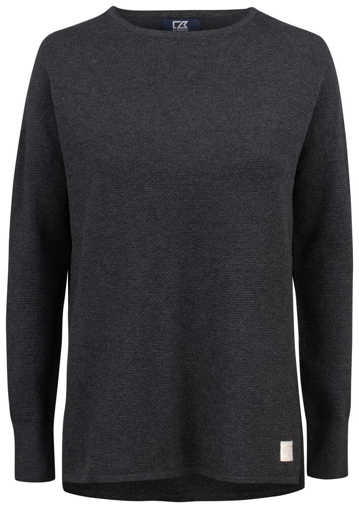 Pull Cutter & Buck Carnation femme coloris Anthracite chiné
