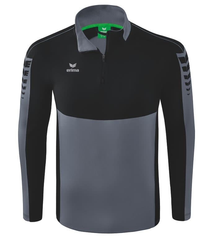 Sweat d'entraînement Six Wings coloris Gris ardoise / Noir
