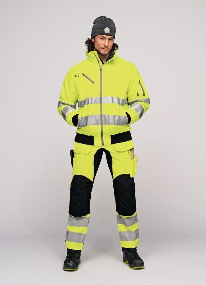 Jobman 2240 Hv Stretch Trousers Hp en situation