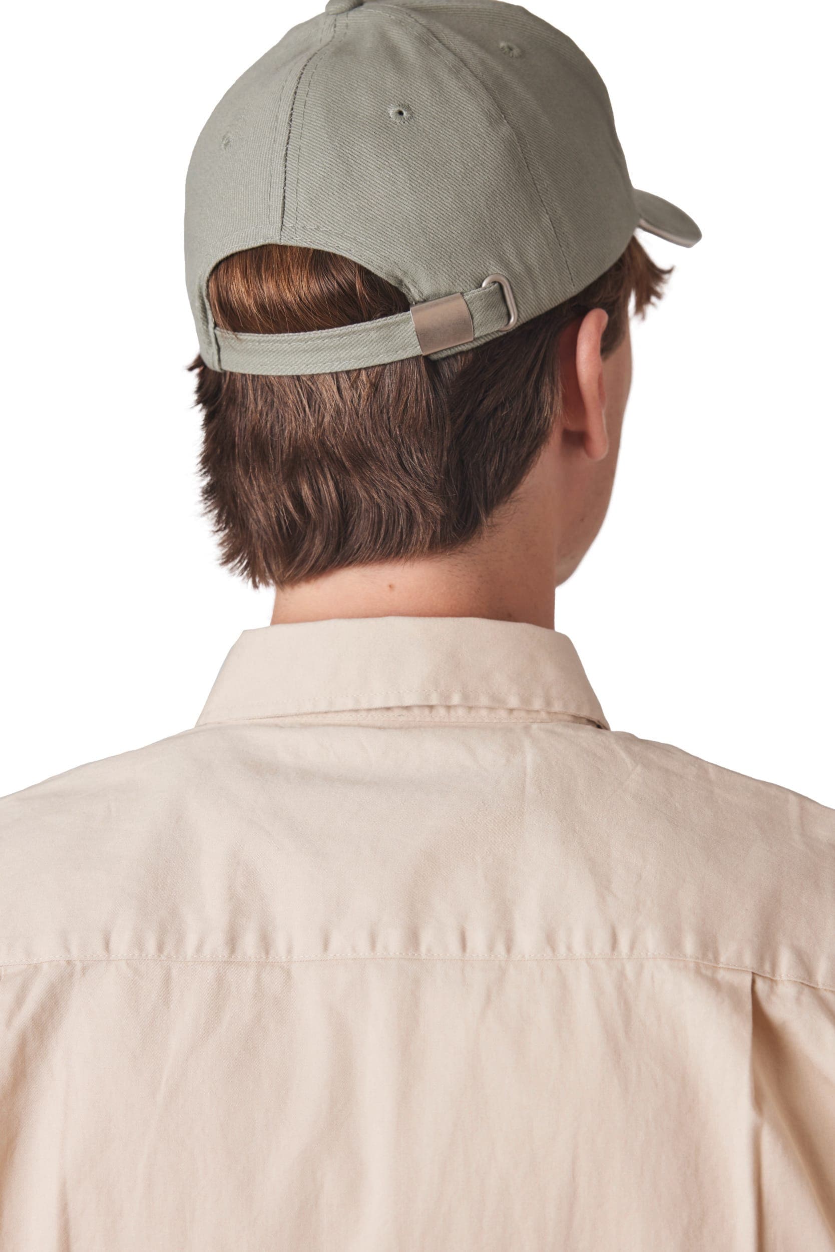 Casquette en coton biologique à sandwich contrasté - 6 panneaux en situation
