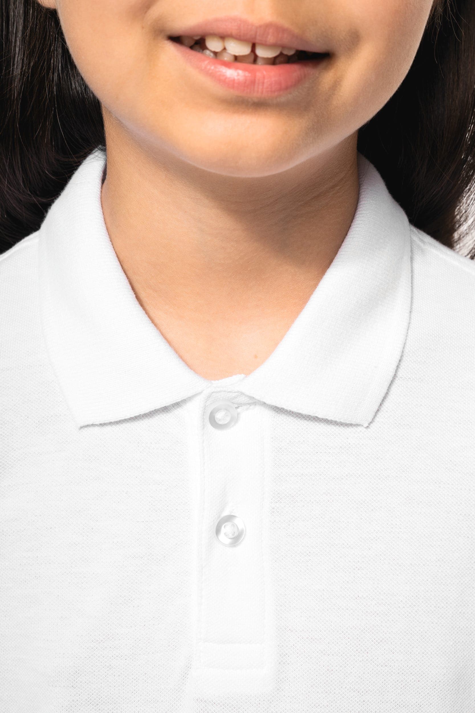 Polo manches courtes enfant en situation
