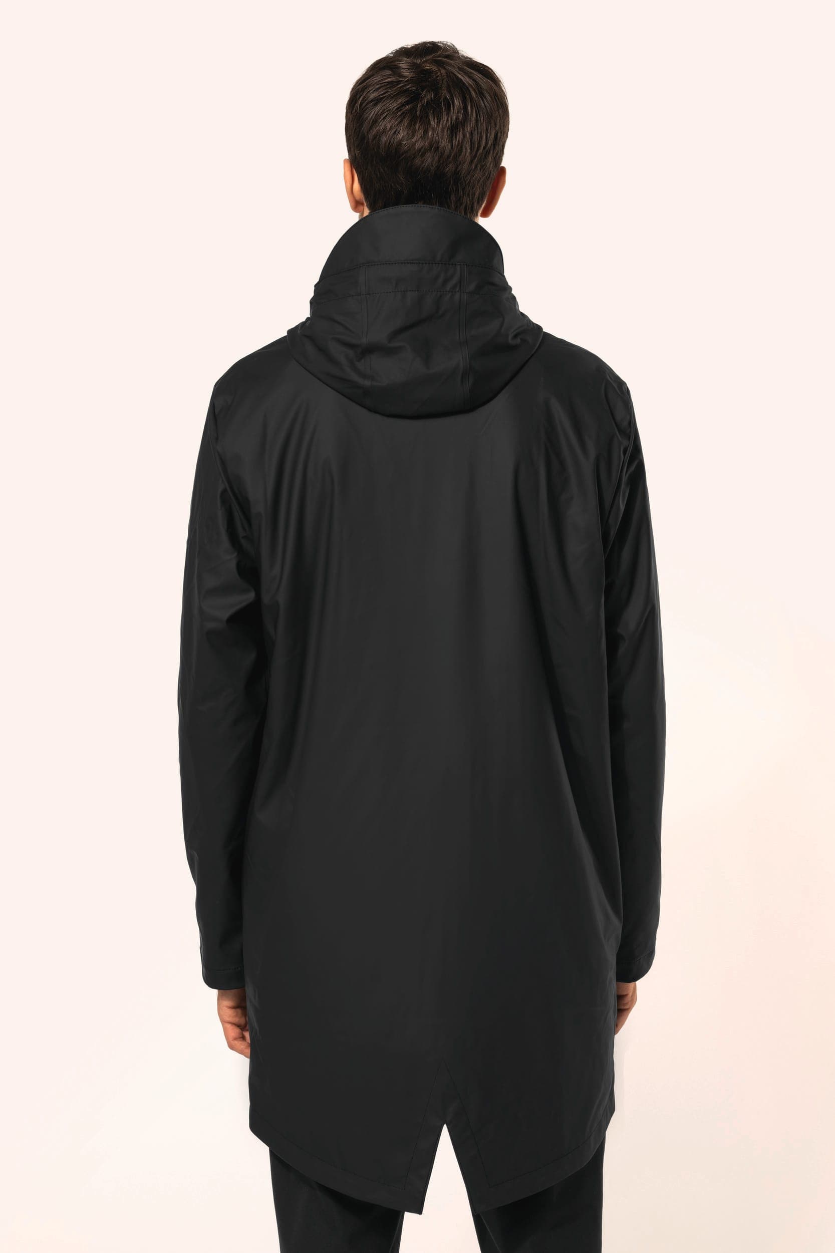 Veste de pluie unisexe en situation