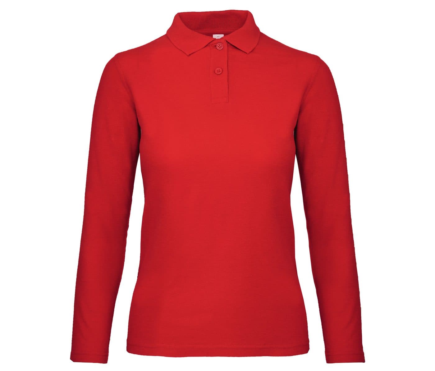 POLO ID 001 LSL WOMEN coloris Rouge