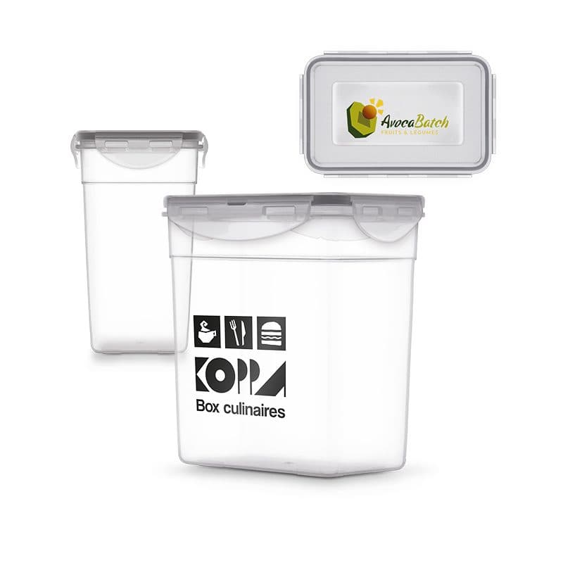 BOITE REPAS OU RANGEMENT 1.5 l AVEC COUVERCLE